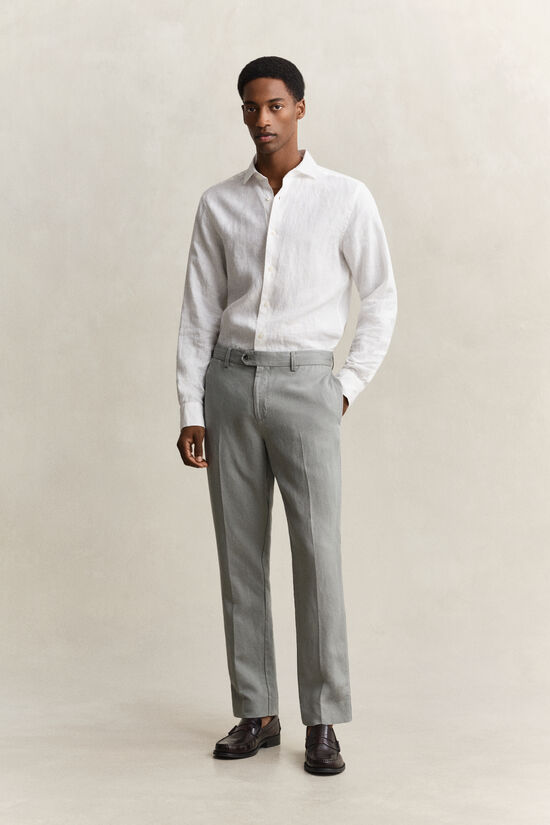 Lyocell Linen Suit Pants
