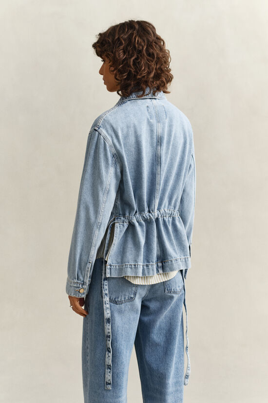 Denim Tie Jacket