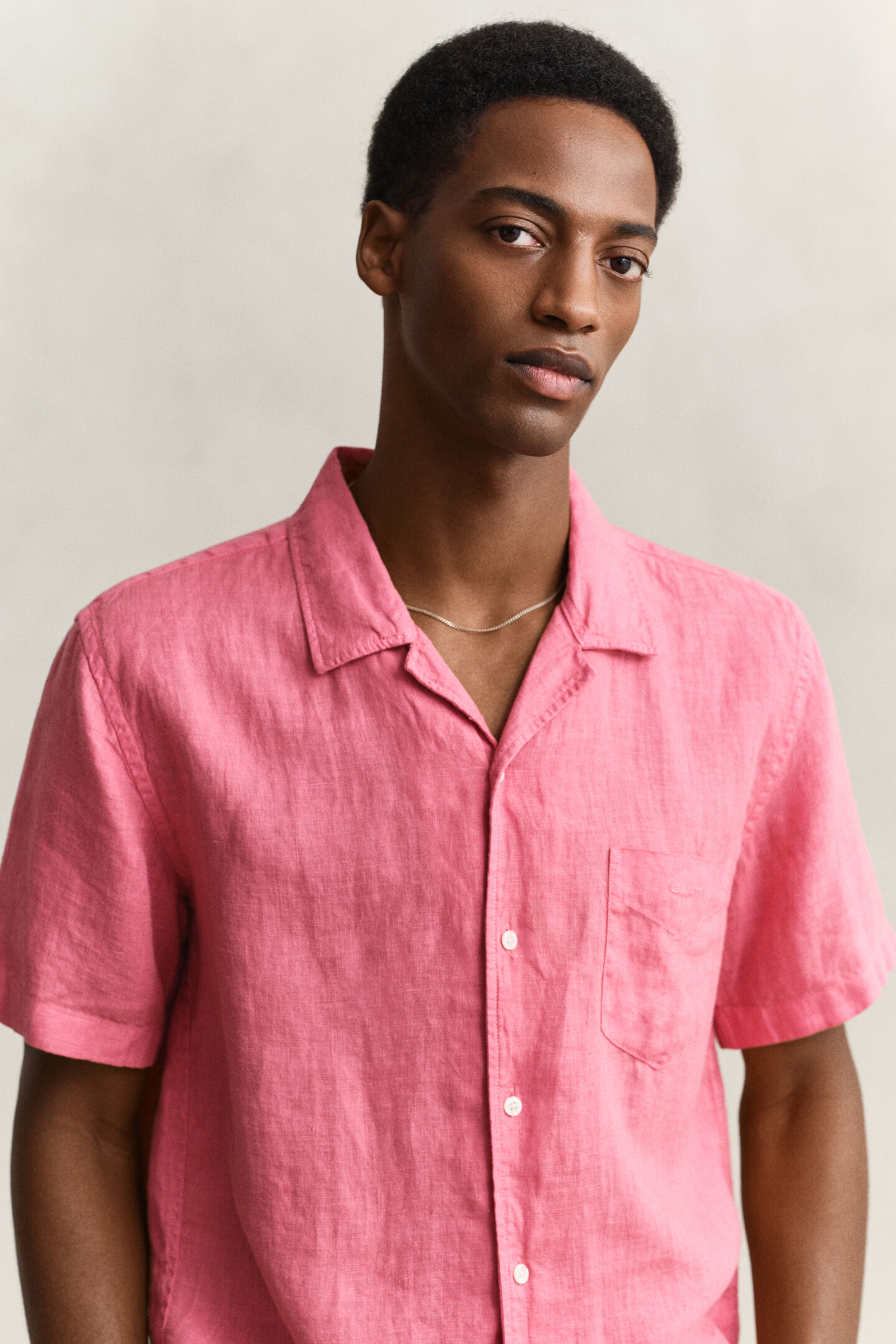 Short Sleeve Linen Shirt