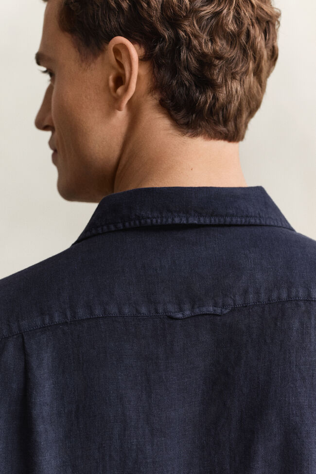 Short Sleeve Linen Shirt