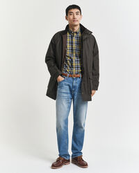 Regular Fit Checked Archive Poplin Shirt