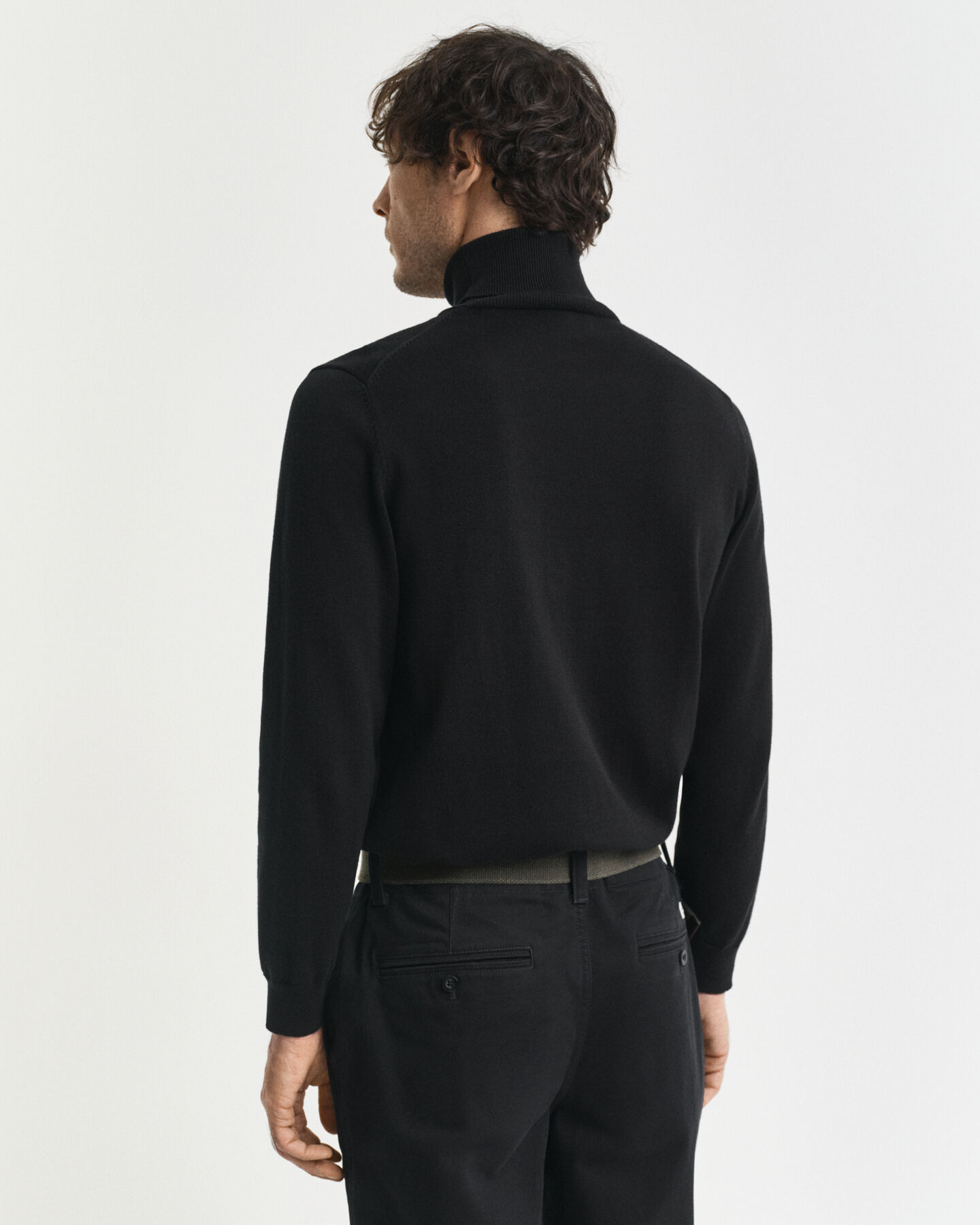 Classic Cotton Turtleneck Sweater