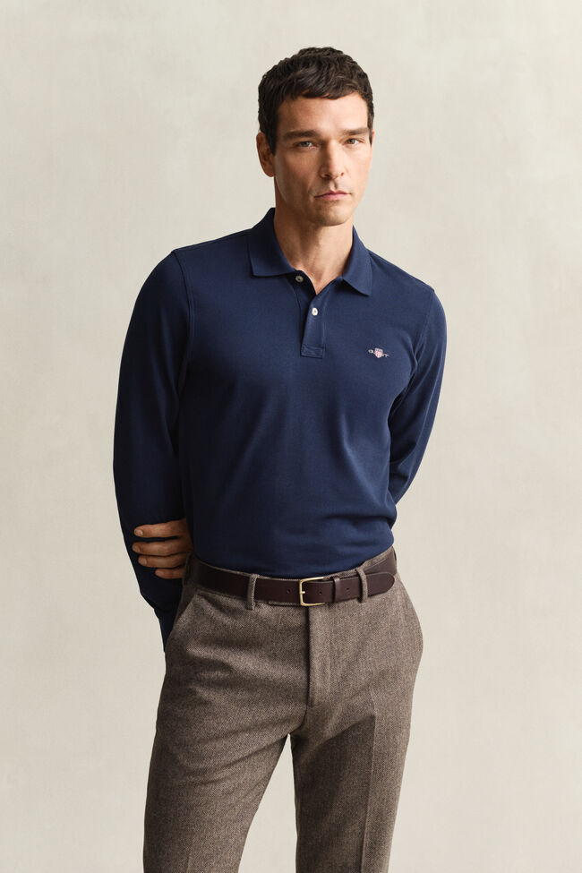 Long Sleeve Polo Shirt
