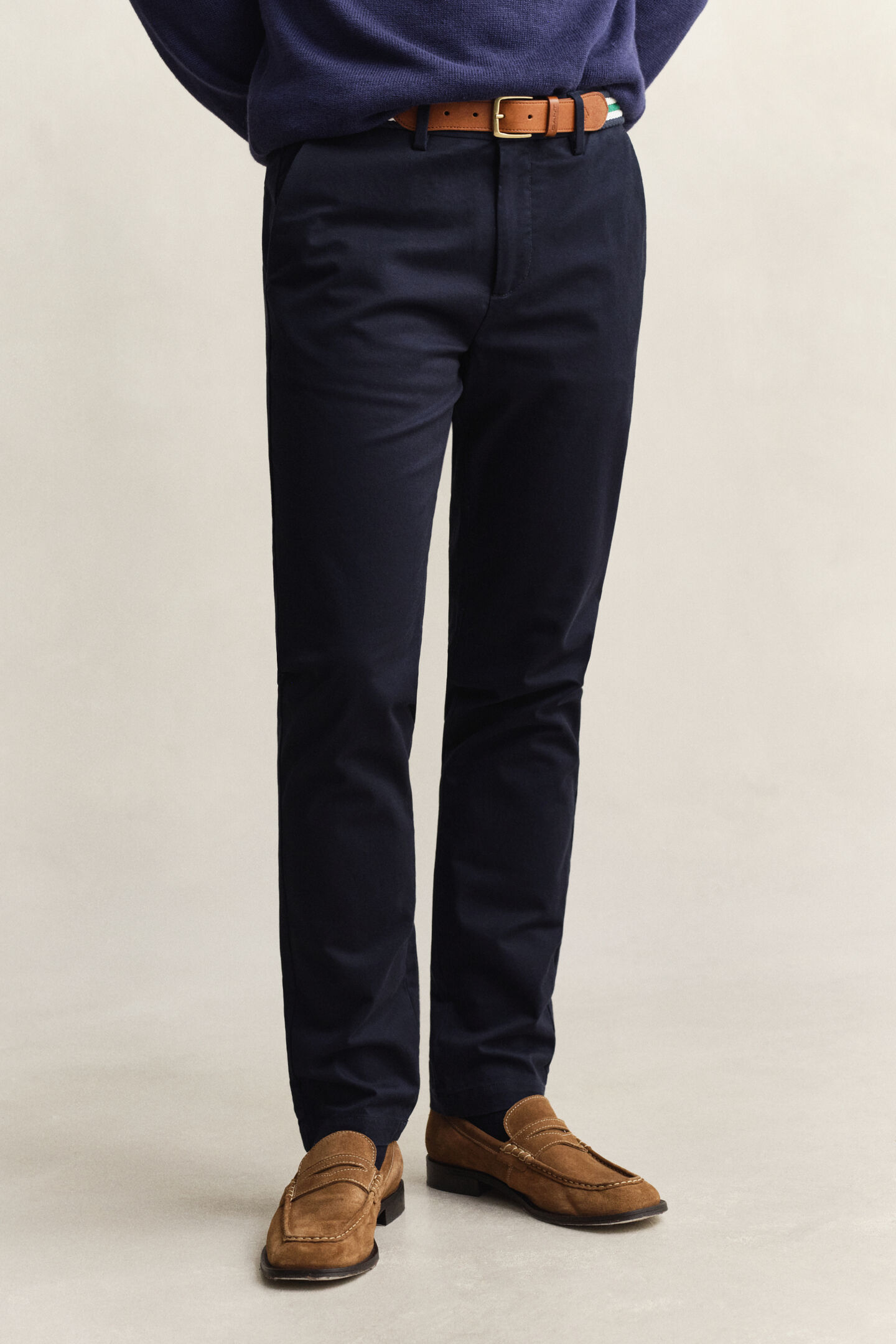 Slim Fit Smart Chinos