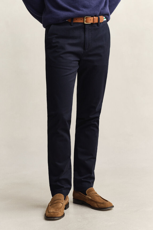 Slim Fit Smart Chinos