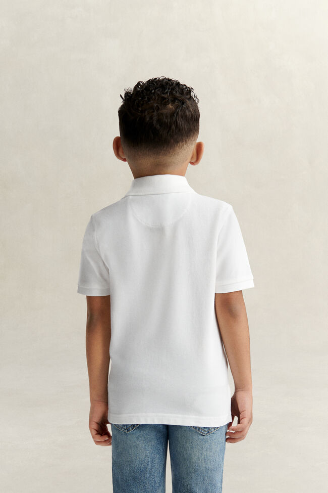 Kids Shield Piqu&eacute; Polo Shirt