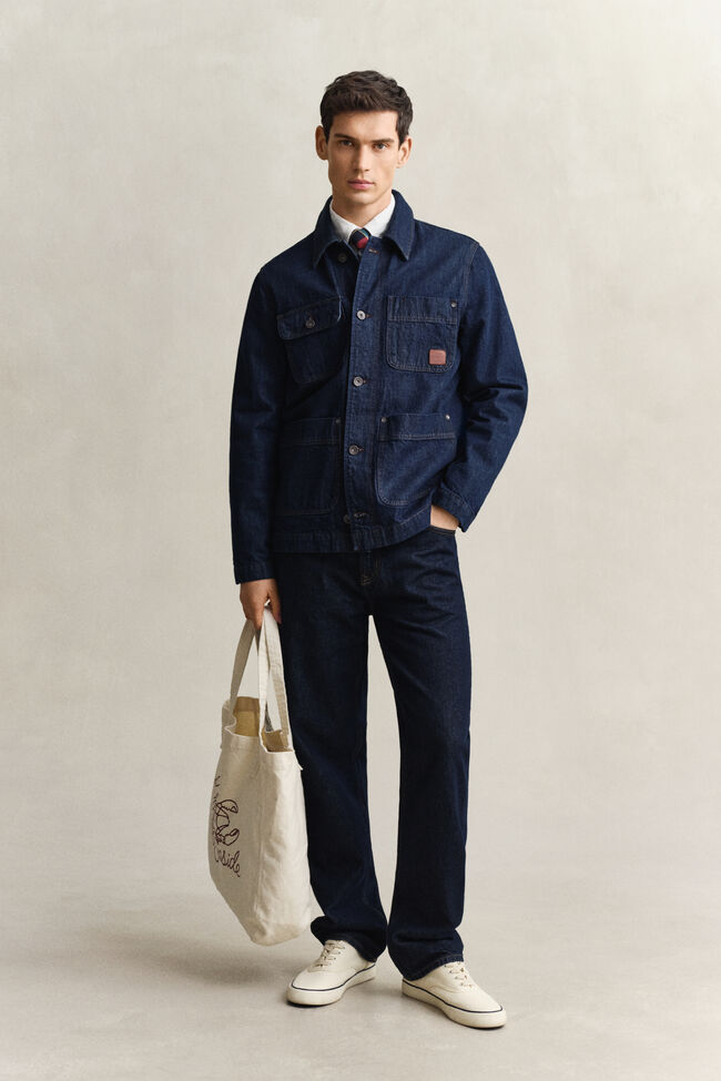 Indigo Work Jacket