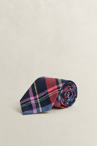 Madras Check Tie