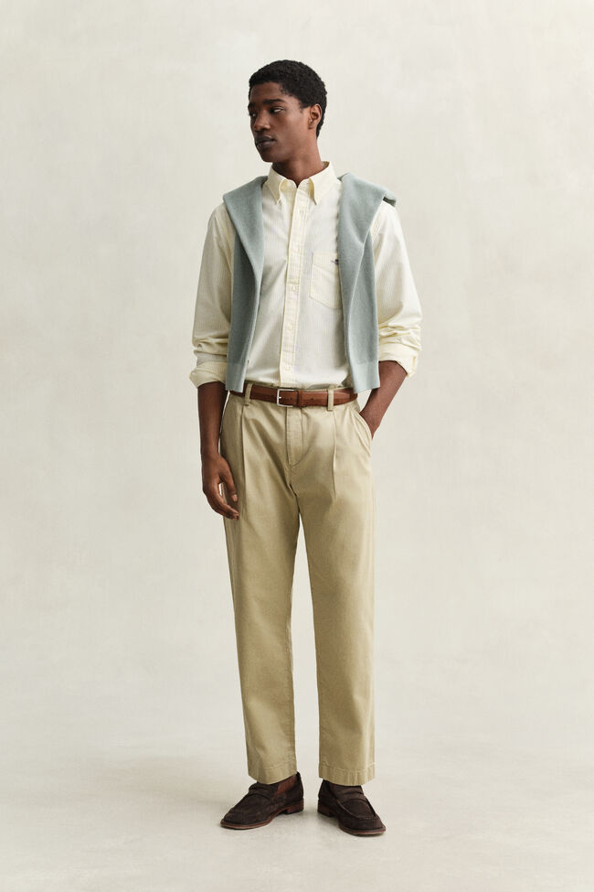 Banker Stripe Classic Oxford Shirt