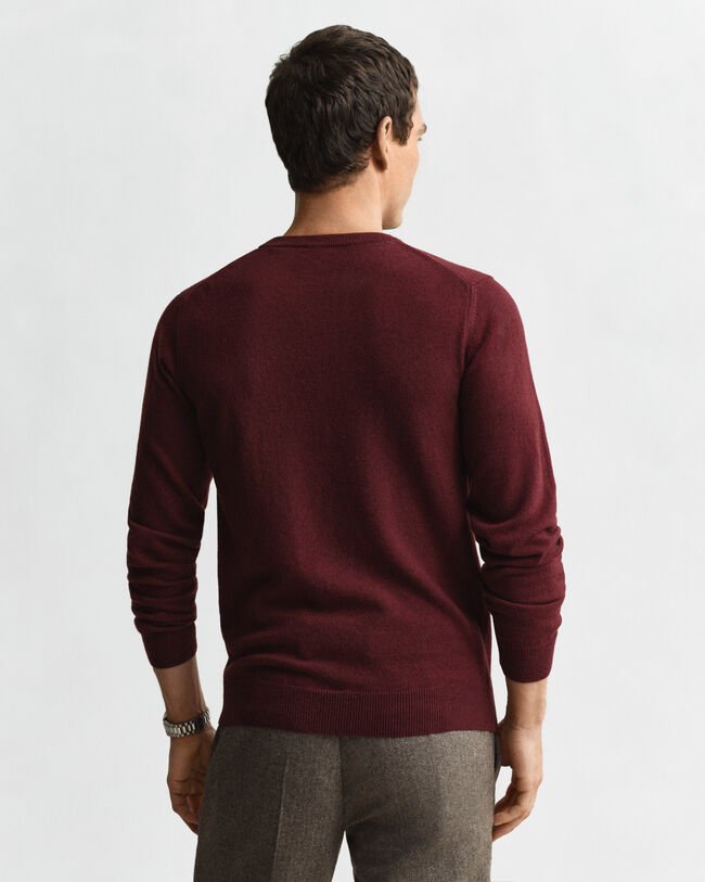 Superfine Lambswool Crew Neck Sweater