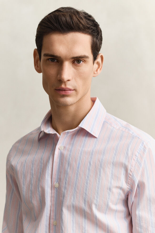 Regular Fit Dobby Striped Shirt