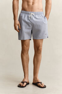 Striped Seersucker Swim Shorts