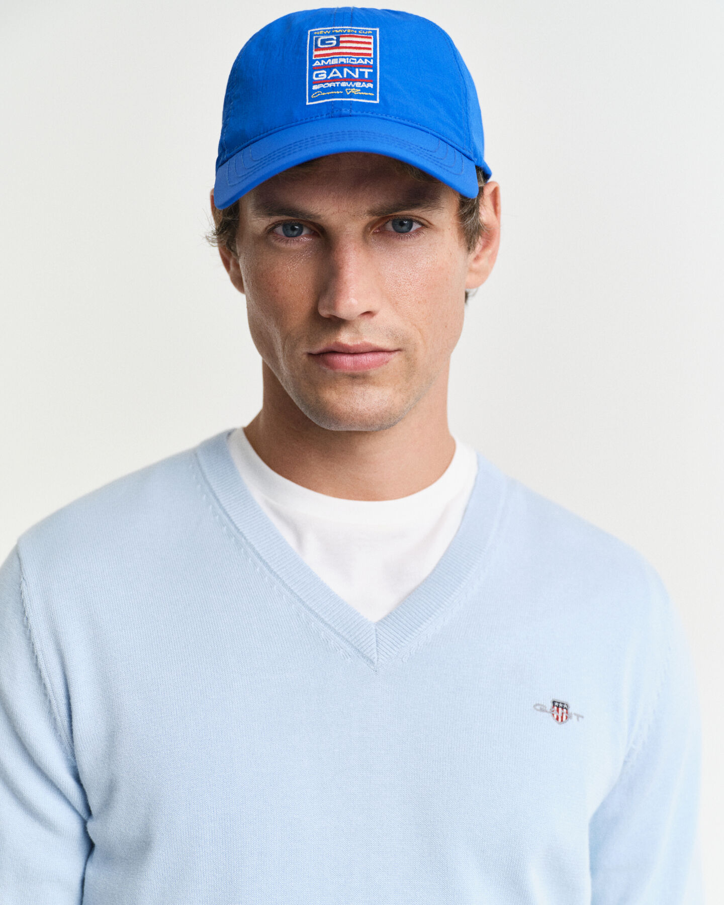 Classic Cotton V-Neck Sweater
