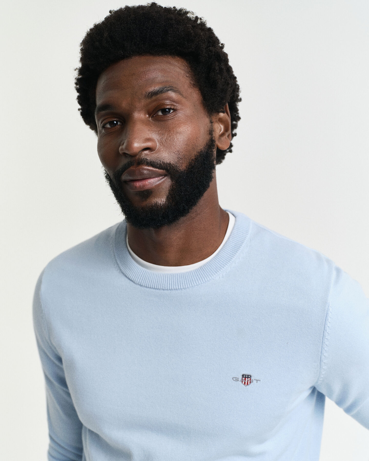 Classic Cotton Crew Neck Sweater