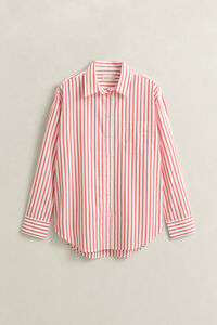 Relaxed Fit Classic Striped Poplin Shirt