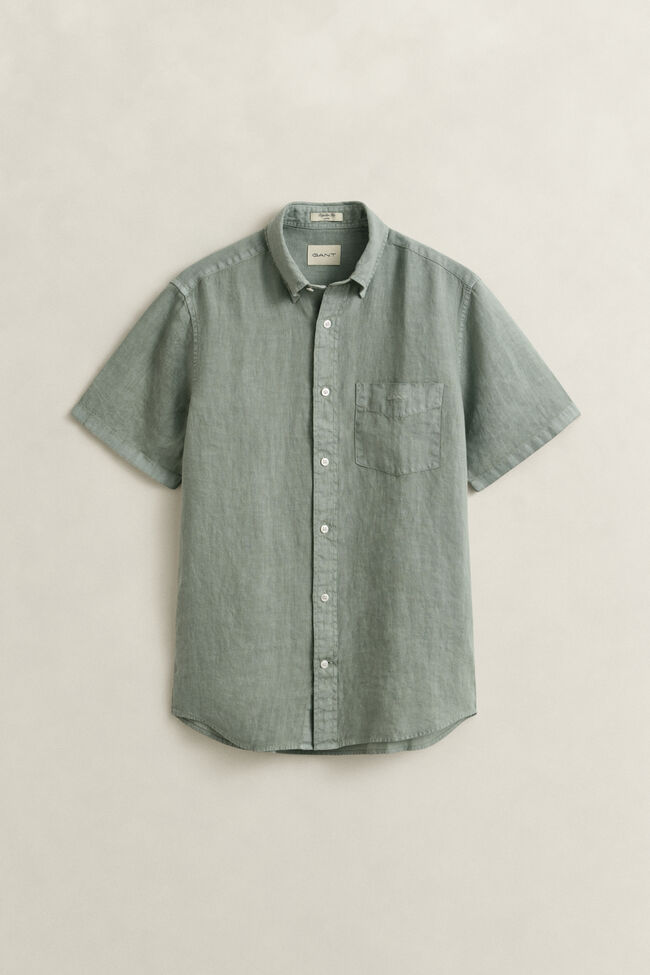 Short Sleeve Linen Shirt