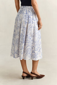 Floral Midi Skirt