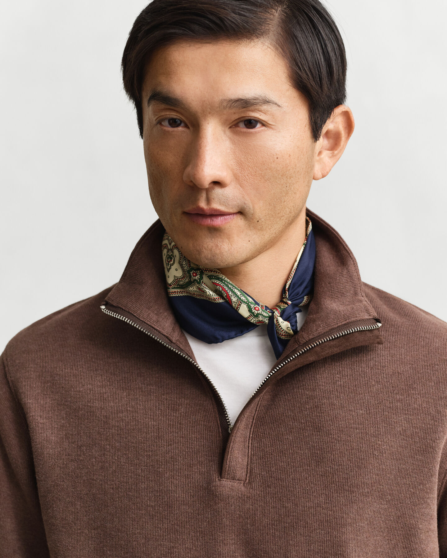 Light Sacker Rib Half-Zip Sweatshirt