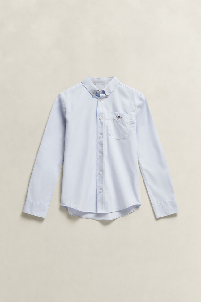 Teen Boys Shield Poplin Shirt