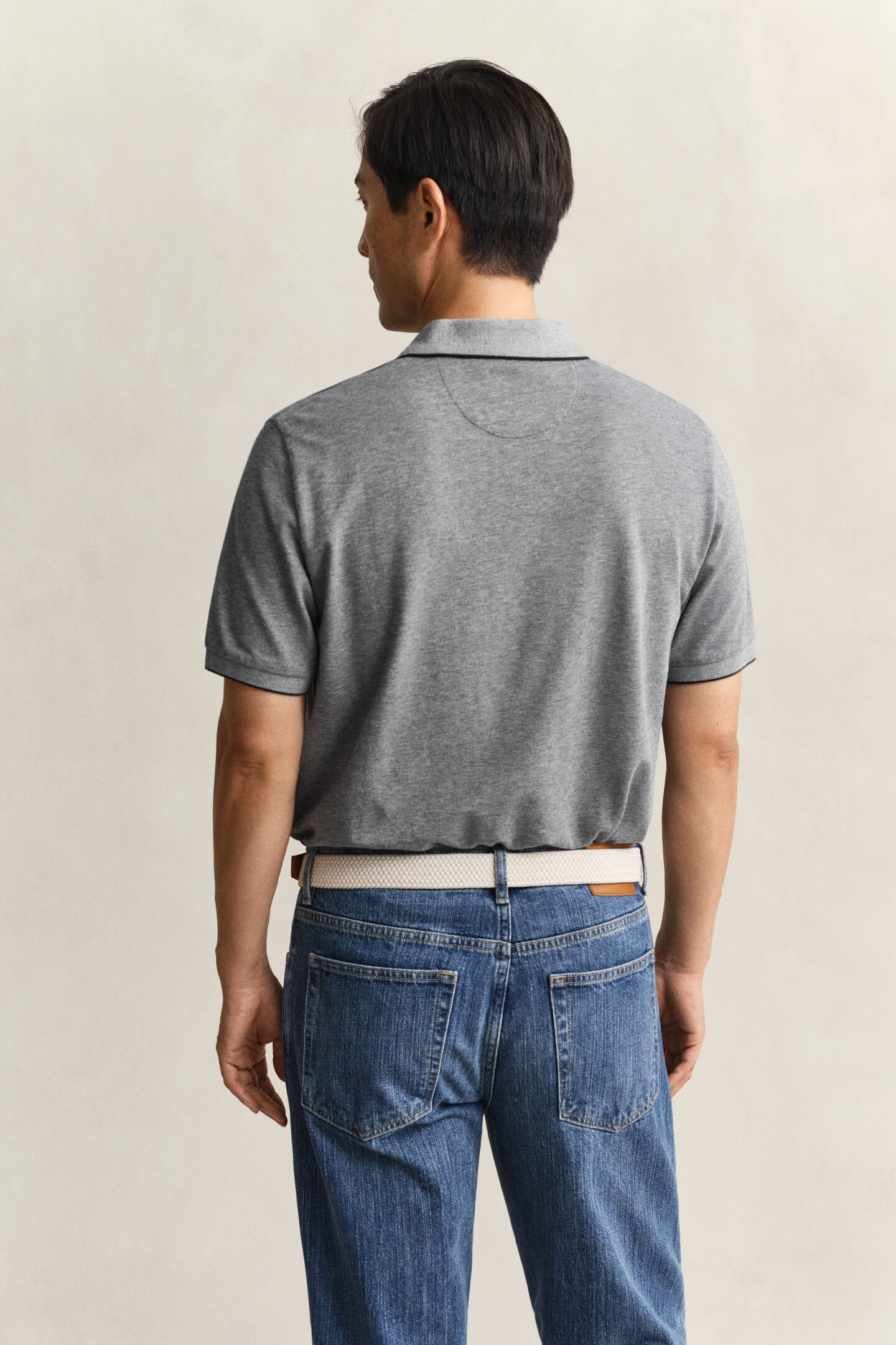 Two-Toned Polo Shirt