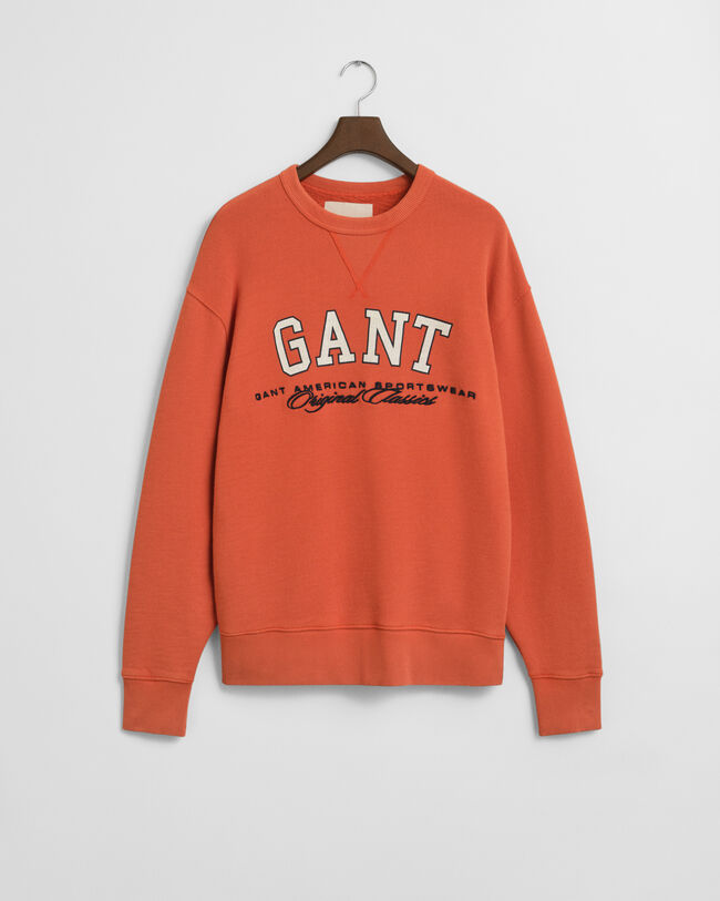Collegiate Graphic Crew Neck Sweatshirt