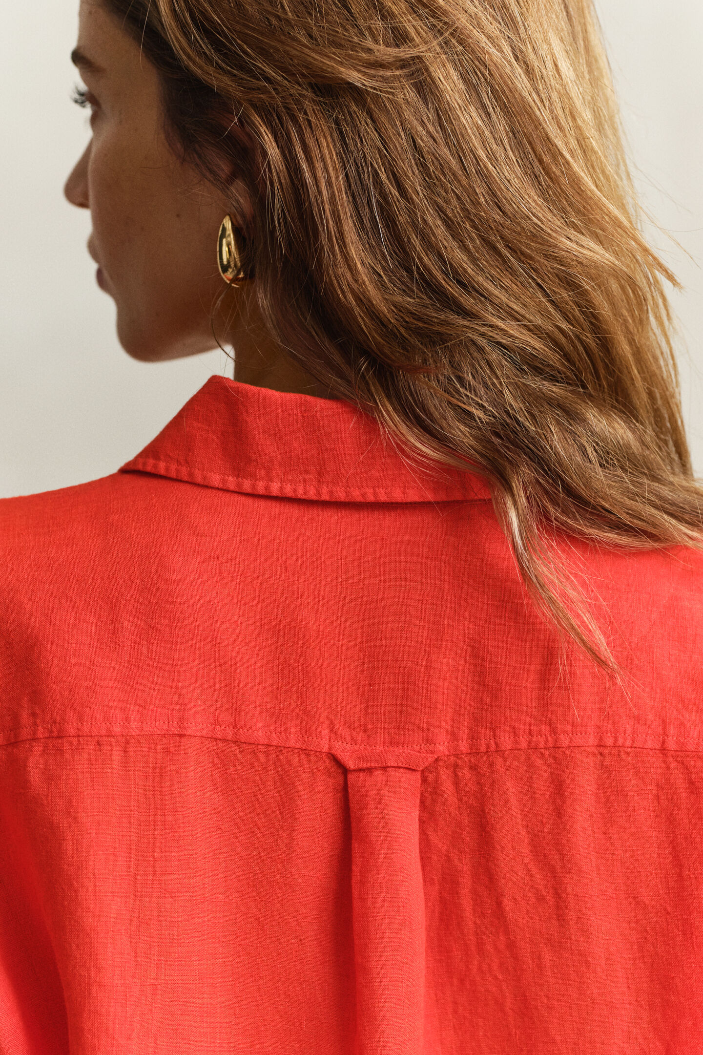 Relaxed Fit Linen Shirt