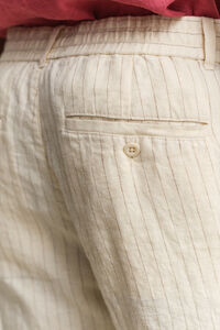 Striped Linen Pants