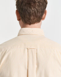 Regular Fit Banker Stripe Classic Oxford Shirt
