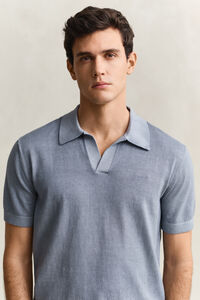 Sunfaded Polo Sweater