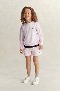 Girls Oversized Shield Sweatshirt