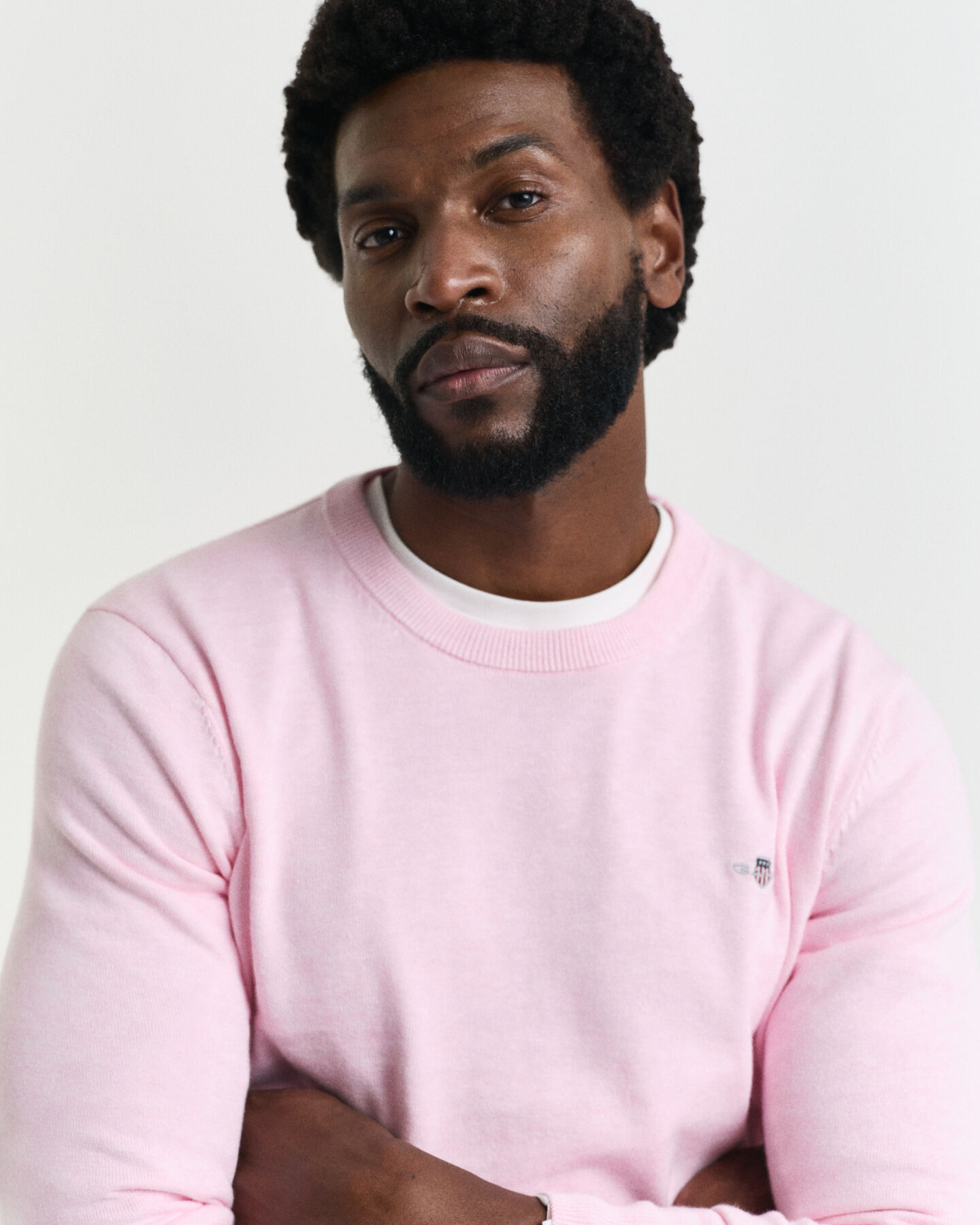 Classic Cotton Crew Neck Sweater