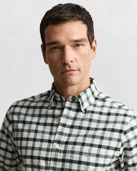 Regular Fit Checked Oxford Shirt
