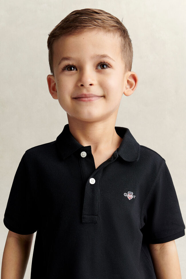 Kids Shield Piqu&eacute; Polo Shirt