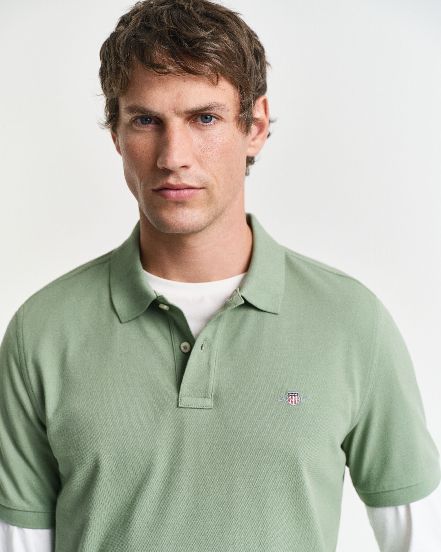Regular Fit Shield Piqué Polo Shirt