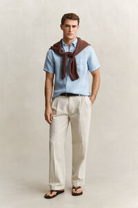 Short Sleeve Linen Shirt