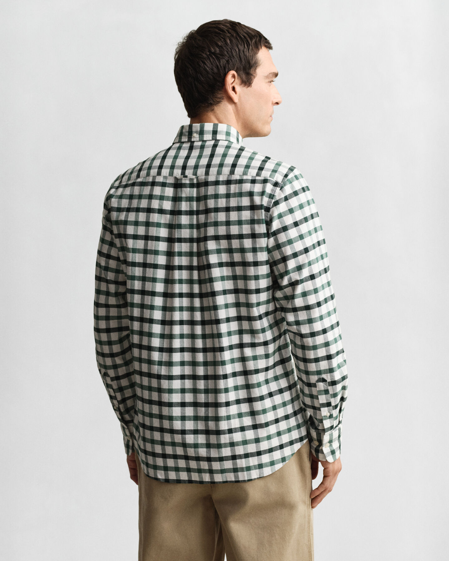 Regular Fit Checked Oxford Shirt