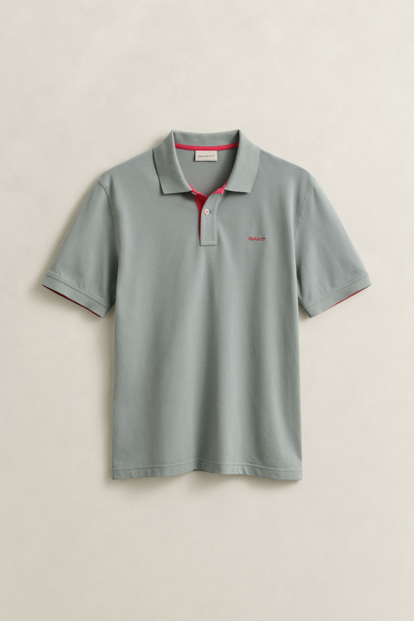 Contrast Piqu&eacute; Polo Shirt