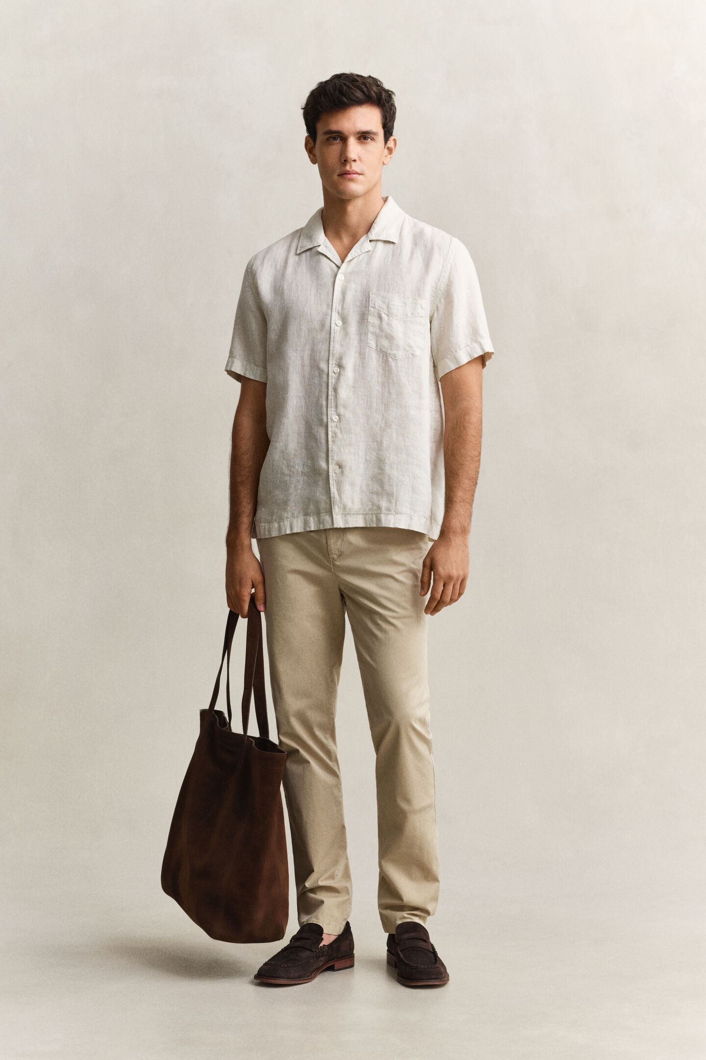Short Sleeve Linen Shirt