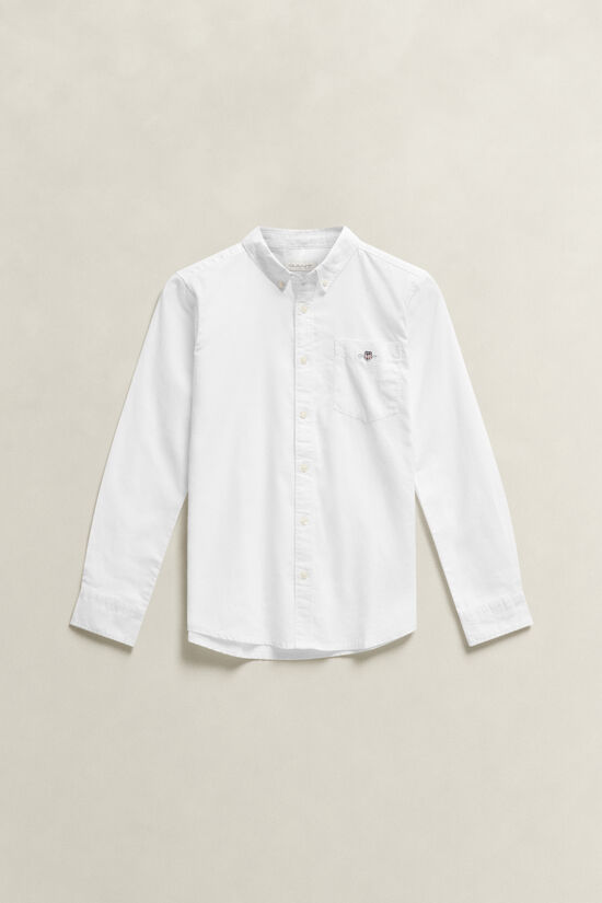 Teen Boys Linen Blend Shirt