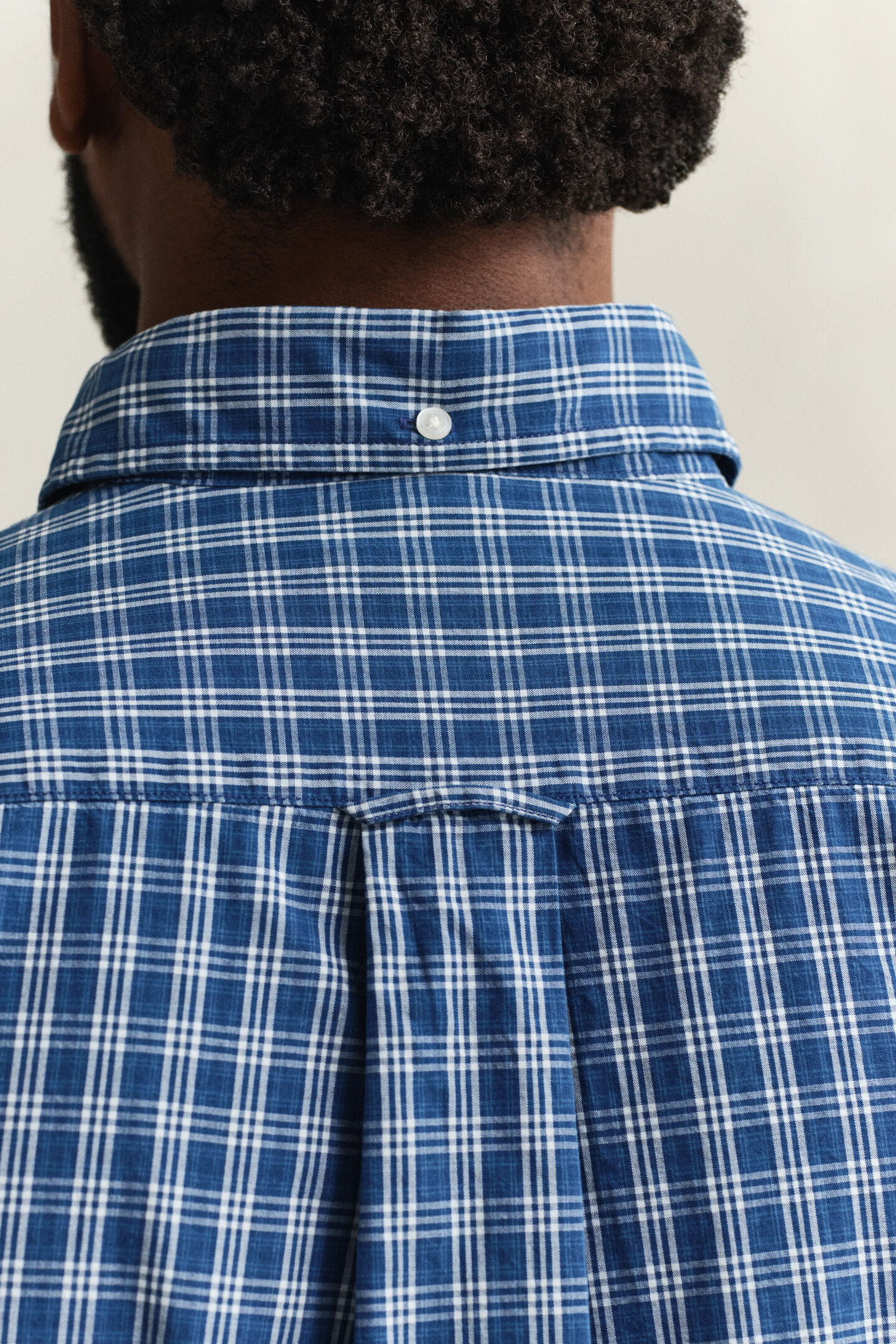 Indigo Checked Shirt