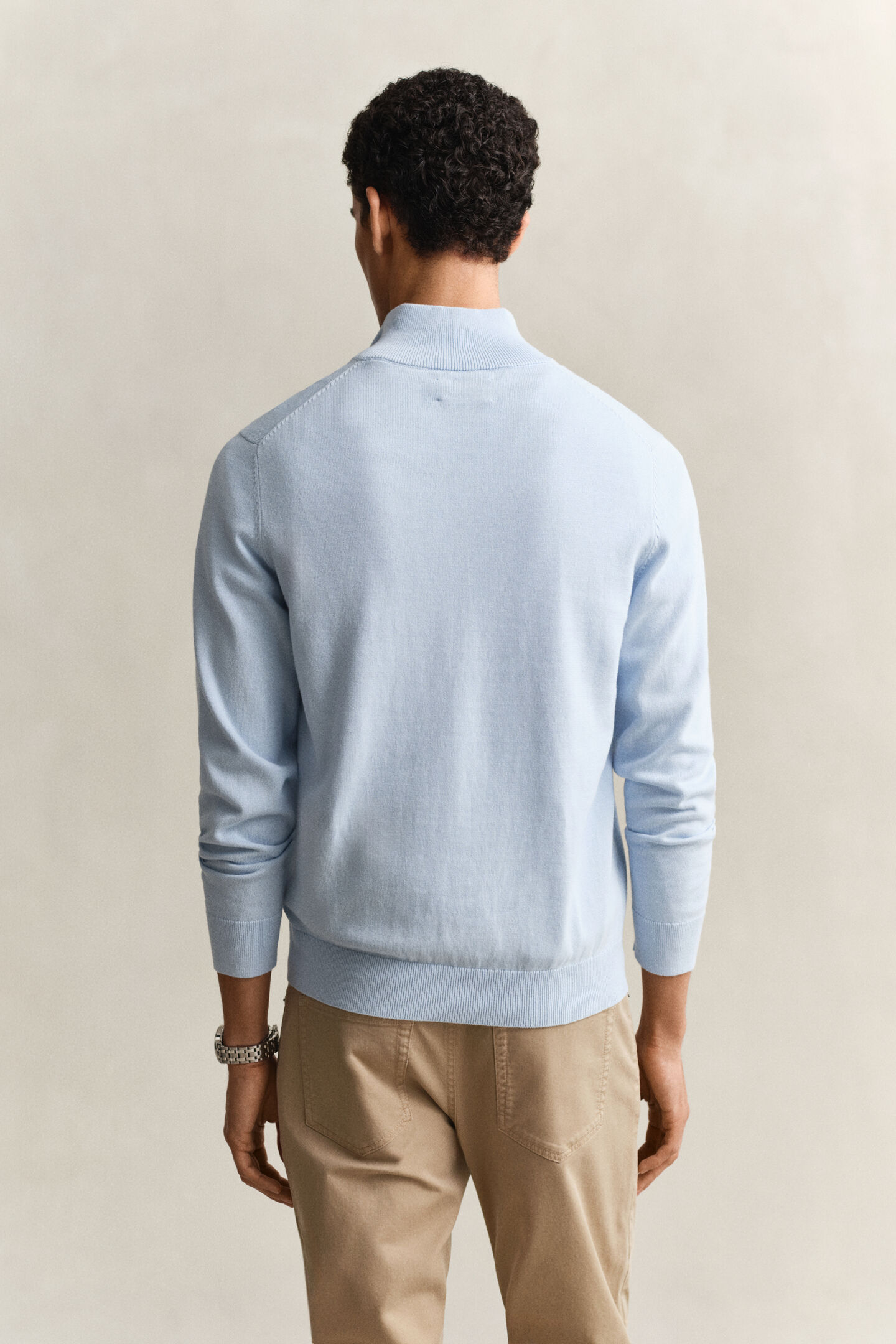 Classic Cotton Half-Zip Sweater