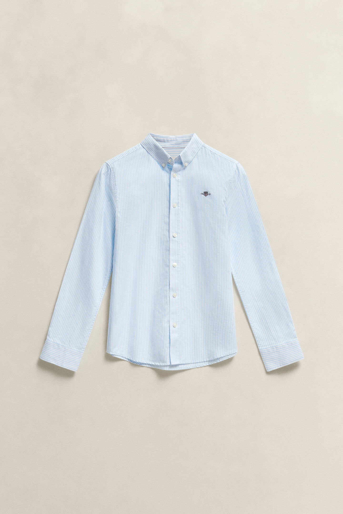 Teen Boys Striped Oxford Shirt