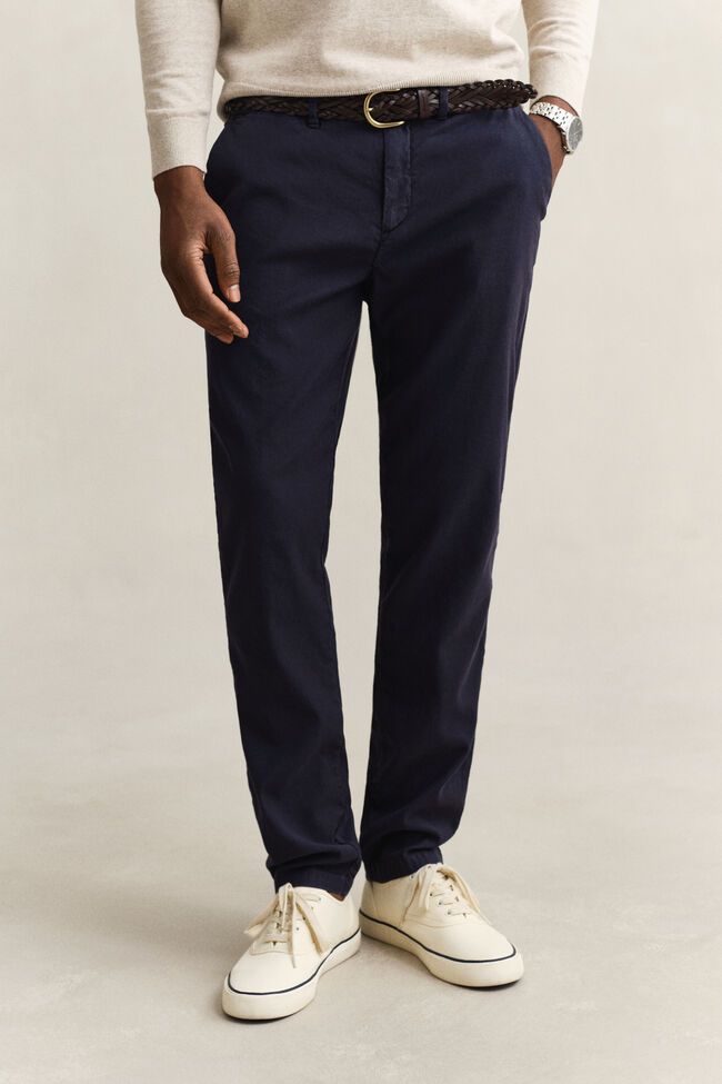 Linen Blend Chinos