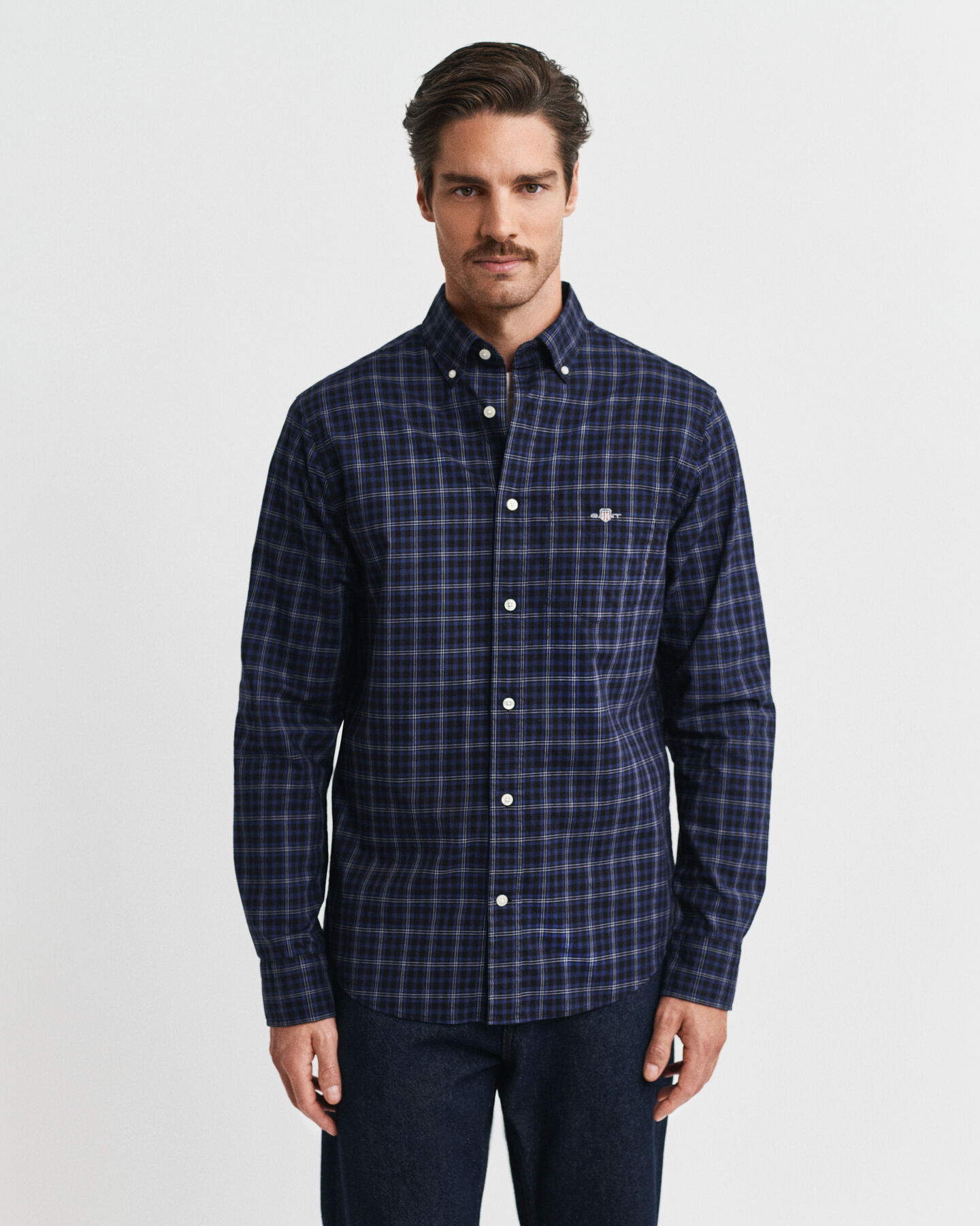 Regular Fit Classic Checked Poplin Shirt