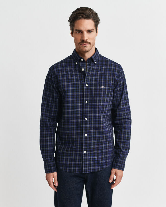 Regular Fit Classic Checked Poplin Shirt