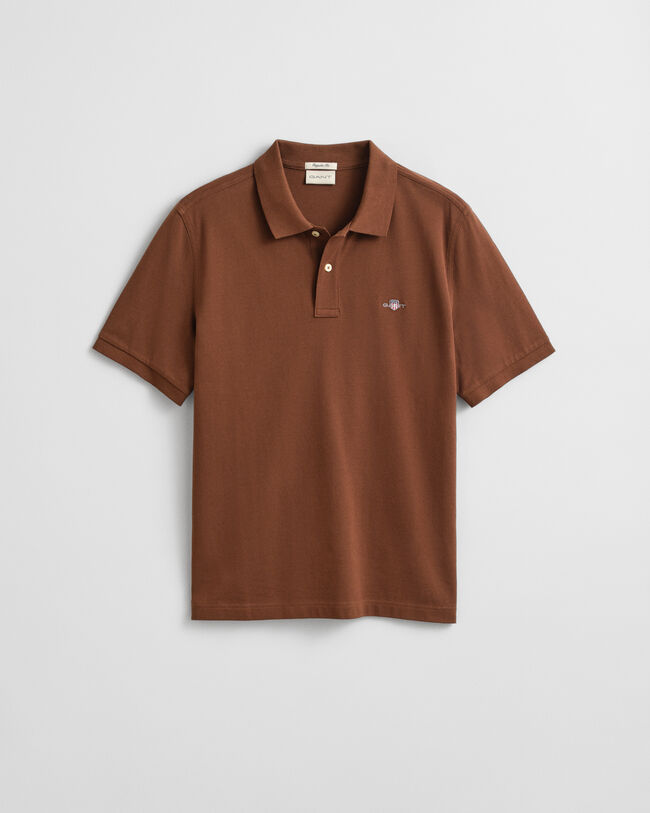 Regular Fit Shield Piqué Polo Shirt