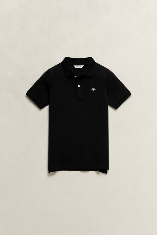 Teens Shield Piqu&eacute; Polo Shirt