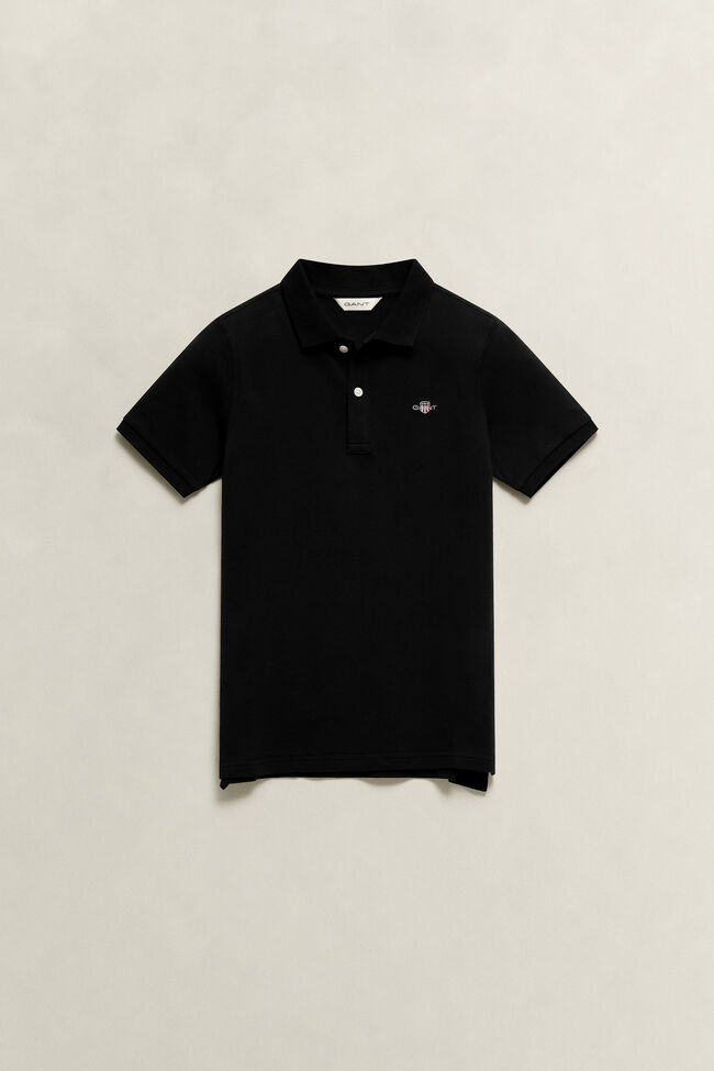Teens Shield Piqu&eacute; Polo Shirt