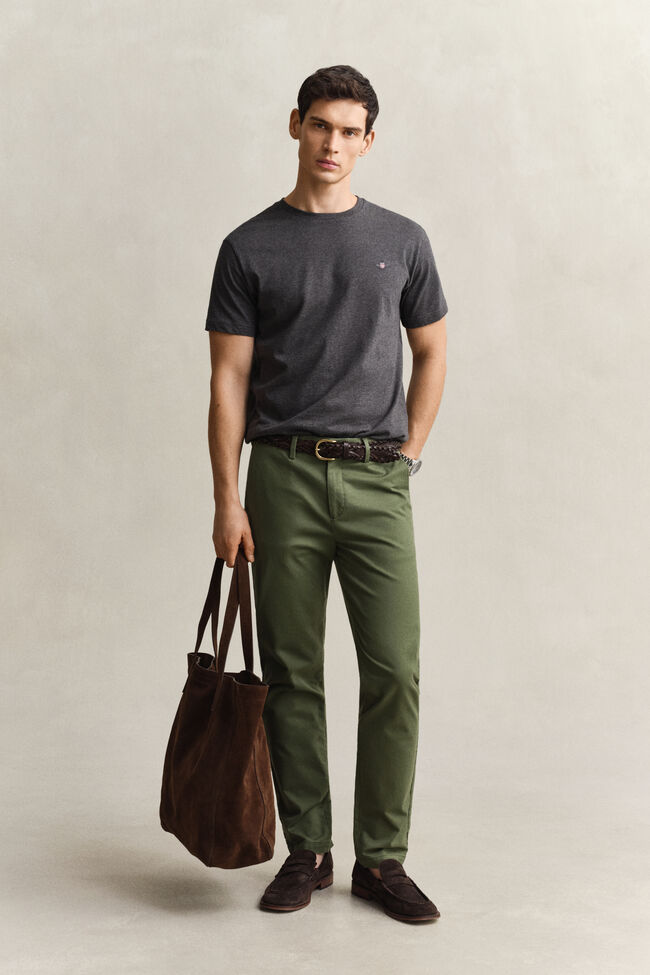 Slim Fit Smart Chinos