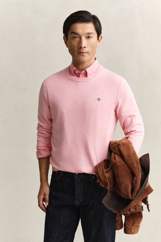 Cotton Crew Neck Sweater